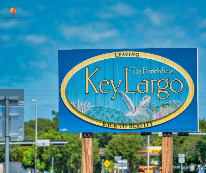 alt="שלט-קי-לארגו-פלורידה-קיז">