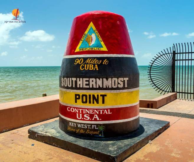 alt="מצוף-הנקודה-הכי-דרומית-קי-ווסט-פלורידה">